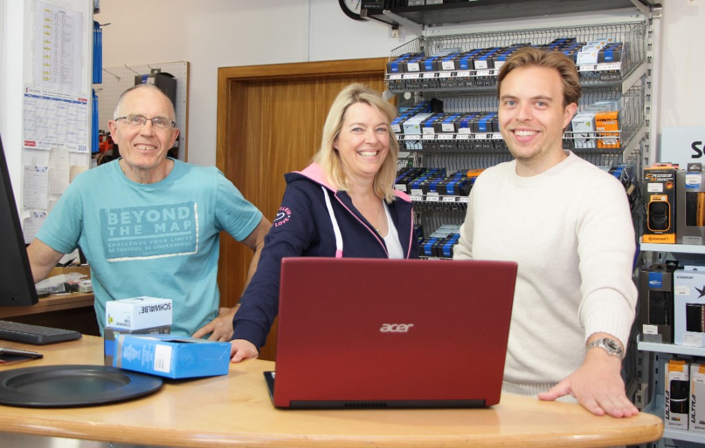 Das Team von Radsport Ziller – persönliche Beratung im Laden