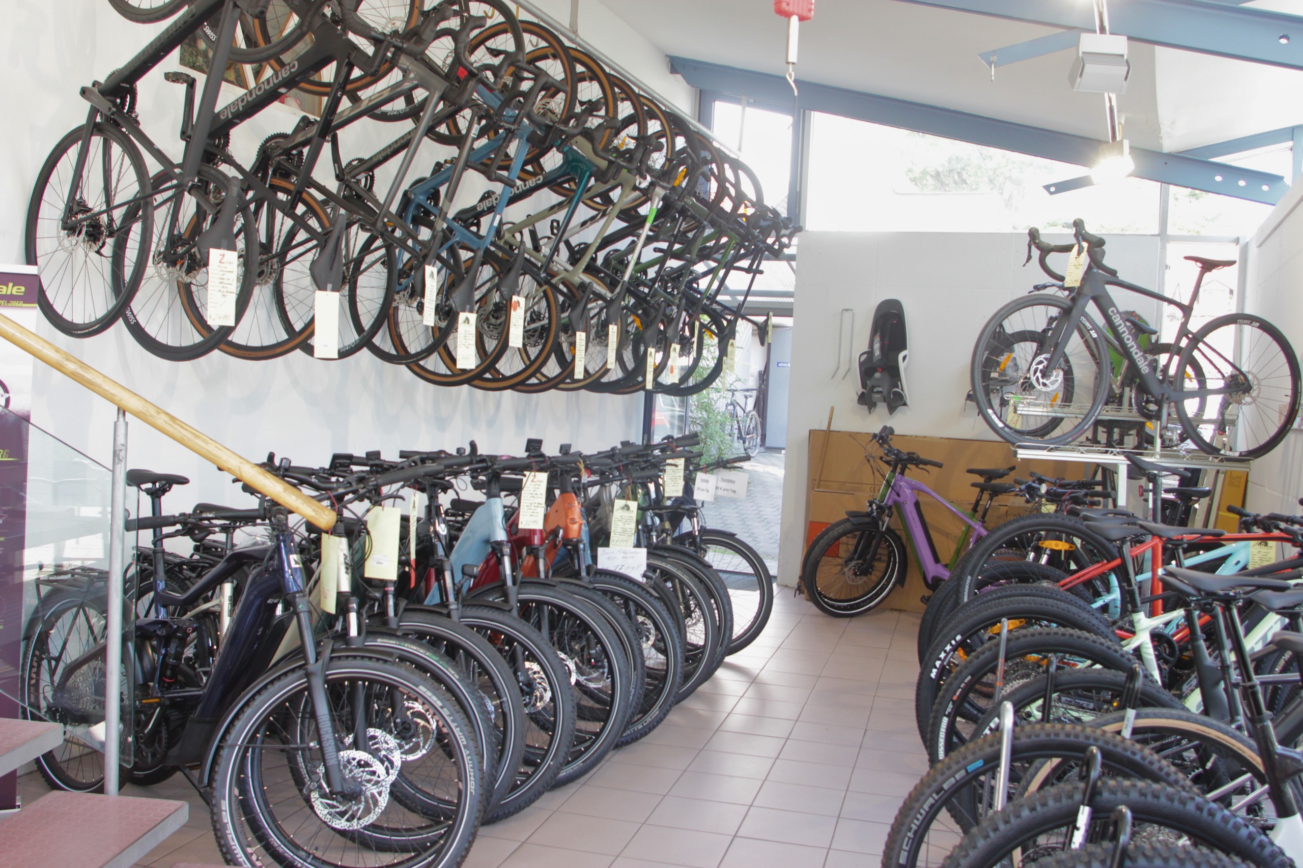 Radsport Ziller – Räder im Showroom