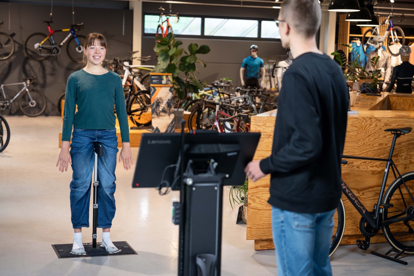 Beratung nach dem Smartfit Bikesizing