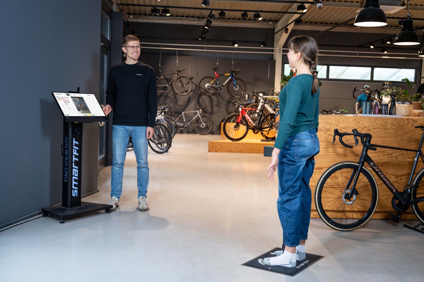 Körpervermessung am Smartfit Q2 System